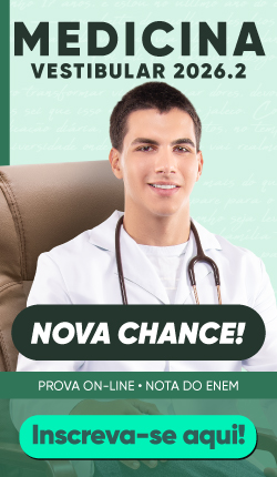 Banner de Vestibular Medicina 2026 Unoeste Nota do Enem e Prova Online
